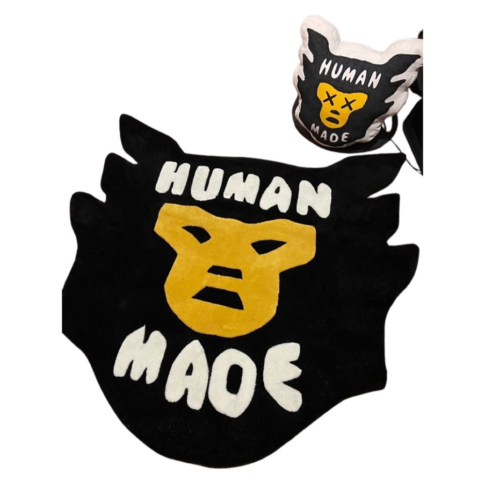 Human Made Face Logo Rug Large - Picture 2 of 6